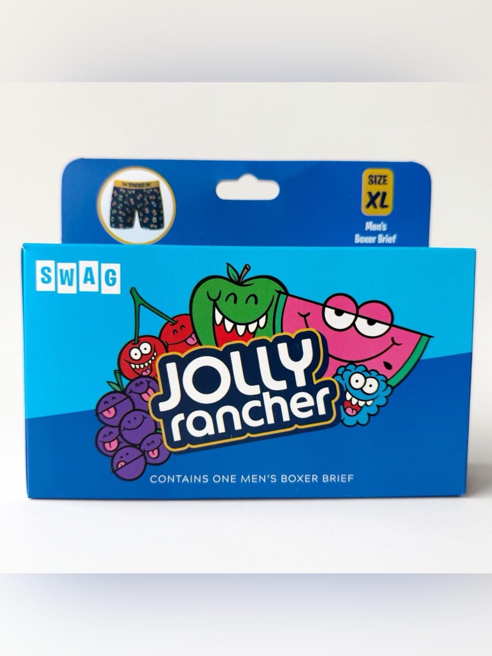 Jolly Rancher Candy Swag Boxer Briefs Mens XL Underwear Funny Gift